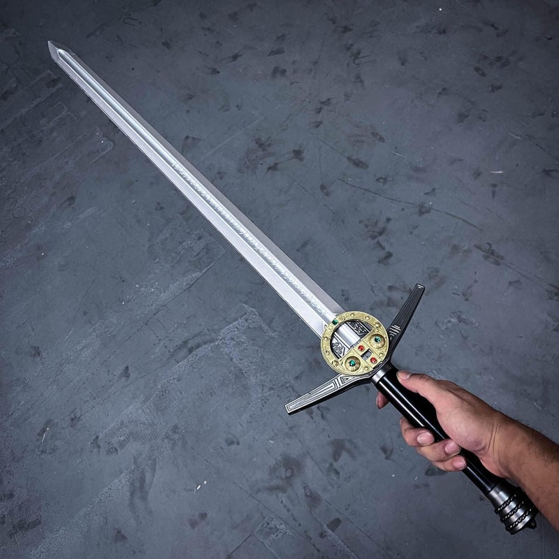 LALAPORT 41 Inch Medieval Foam Witcher Hunting Long Sword for Cosplay LARP Costume Halloween - Image 4